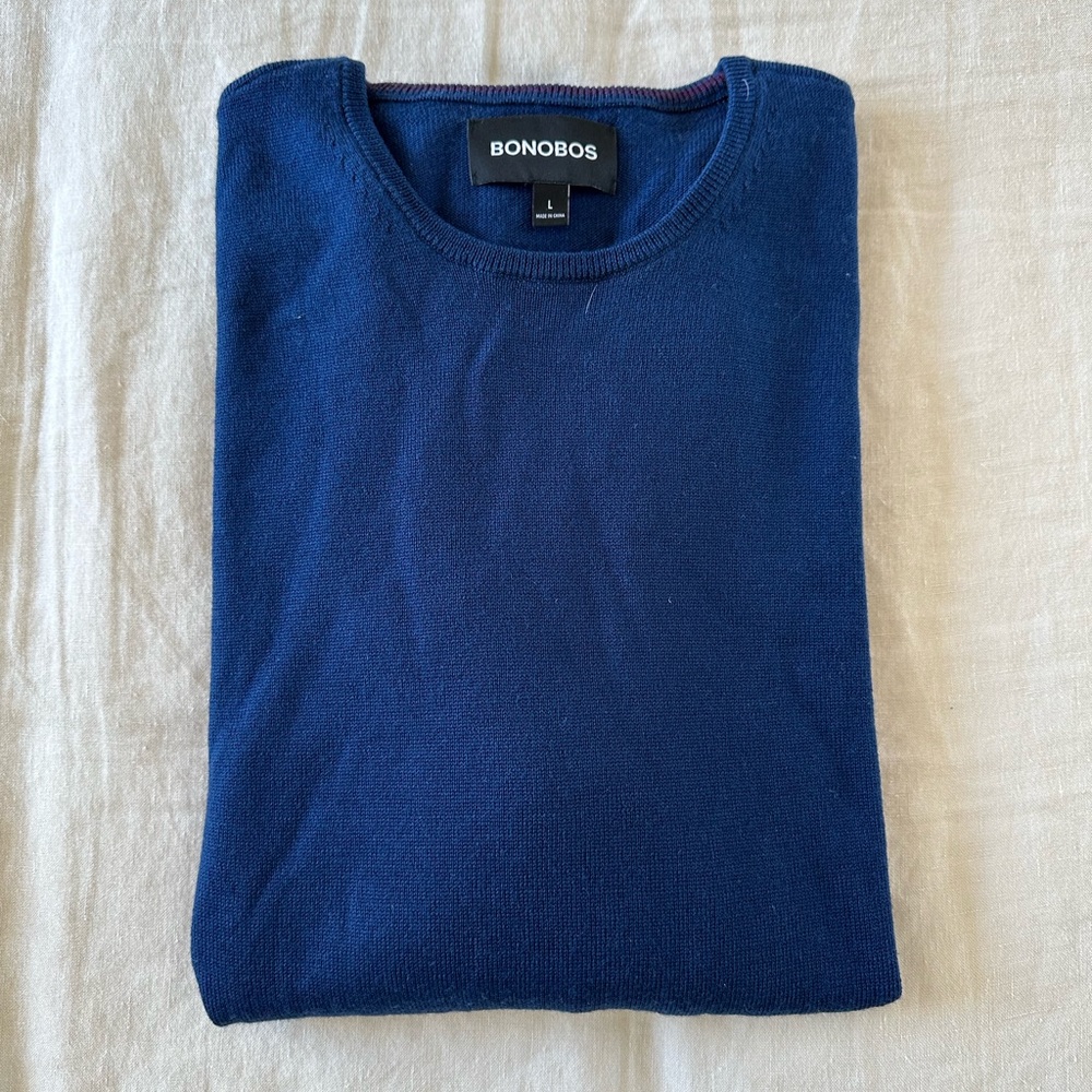 Bonobos Washable Merino Crew Neck Sweater